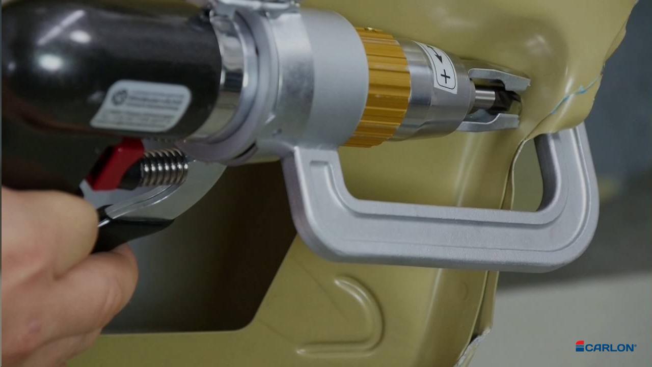 Perslucht puntlasfreesmachine Vario-Drill - Afbeelding 2