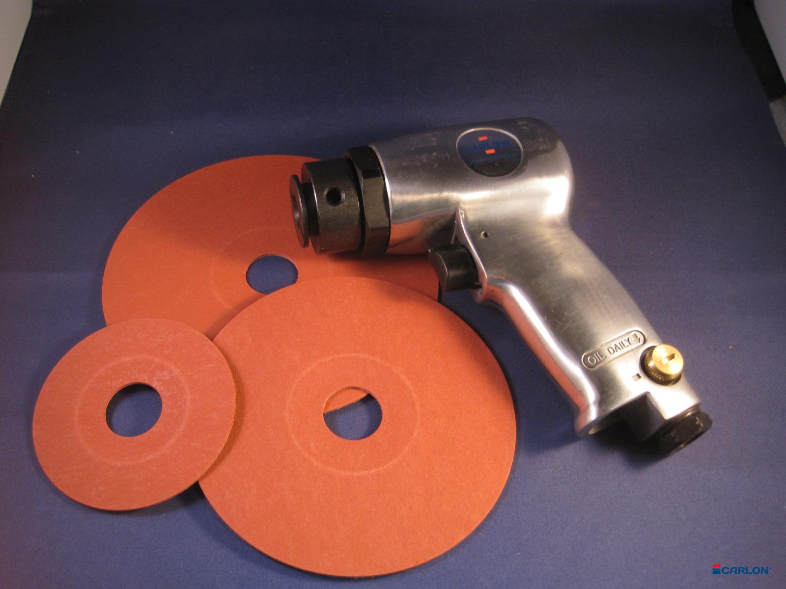 Perslucht schuurmachine PS 8 tbv fiberschijven