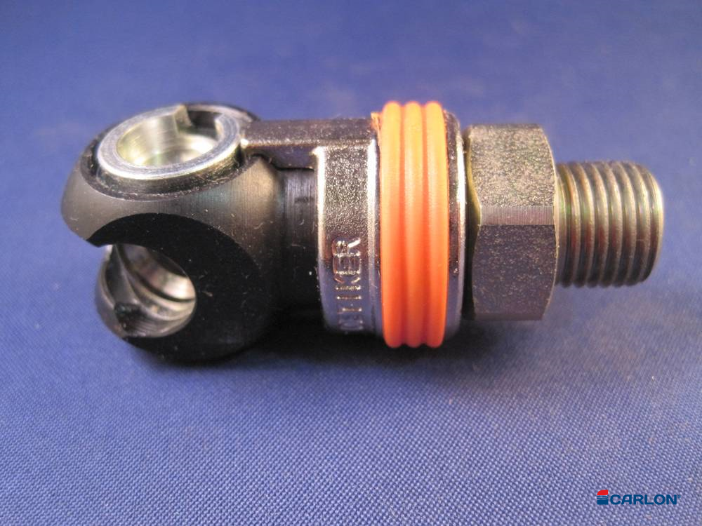 Veiligheidsluchtknikkoppeling A1/22 ¼" buitendraad - Afbeelding 3