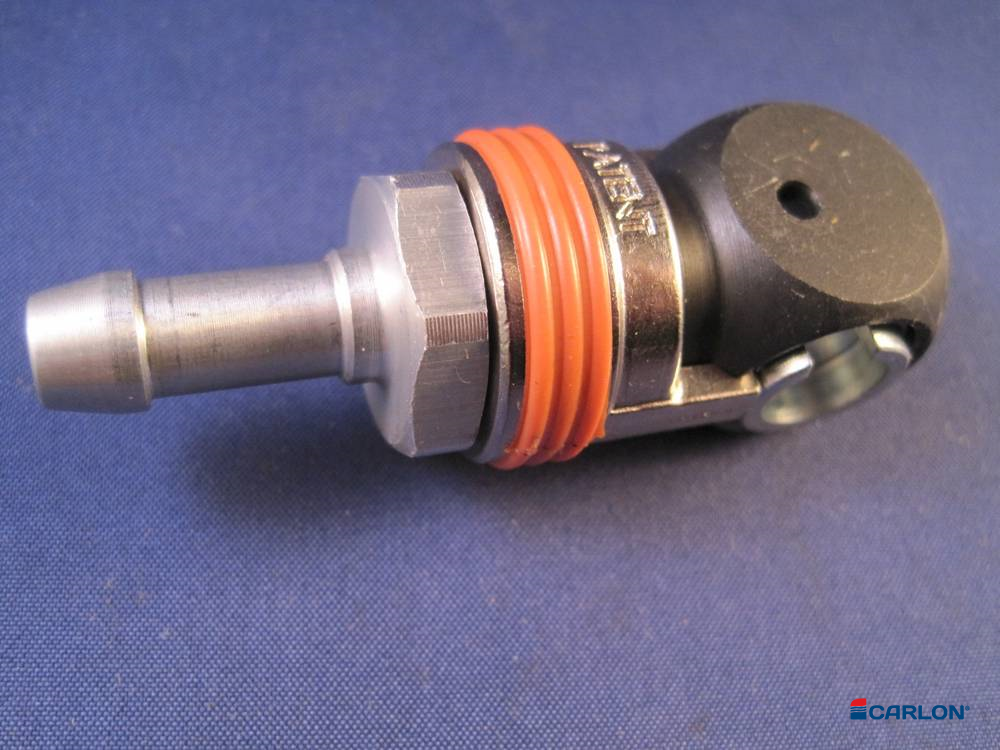 Veiligheidsluchtknikkoppeling A1/22 8mm slangpilaar - Afbeelding 3