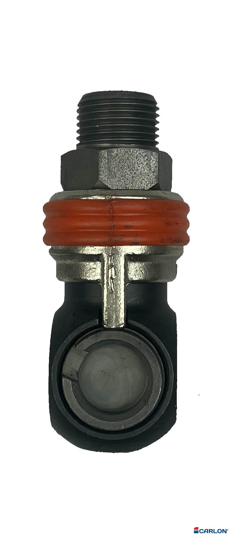 Veiligheidsluchtknikkoppeling C/25 3/8" buitendraad