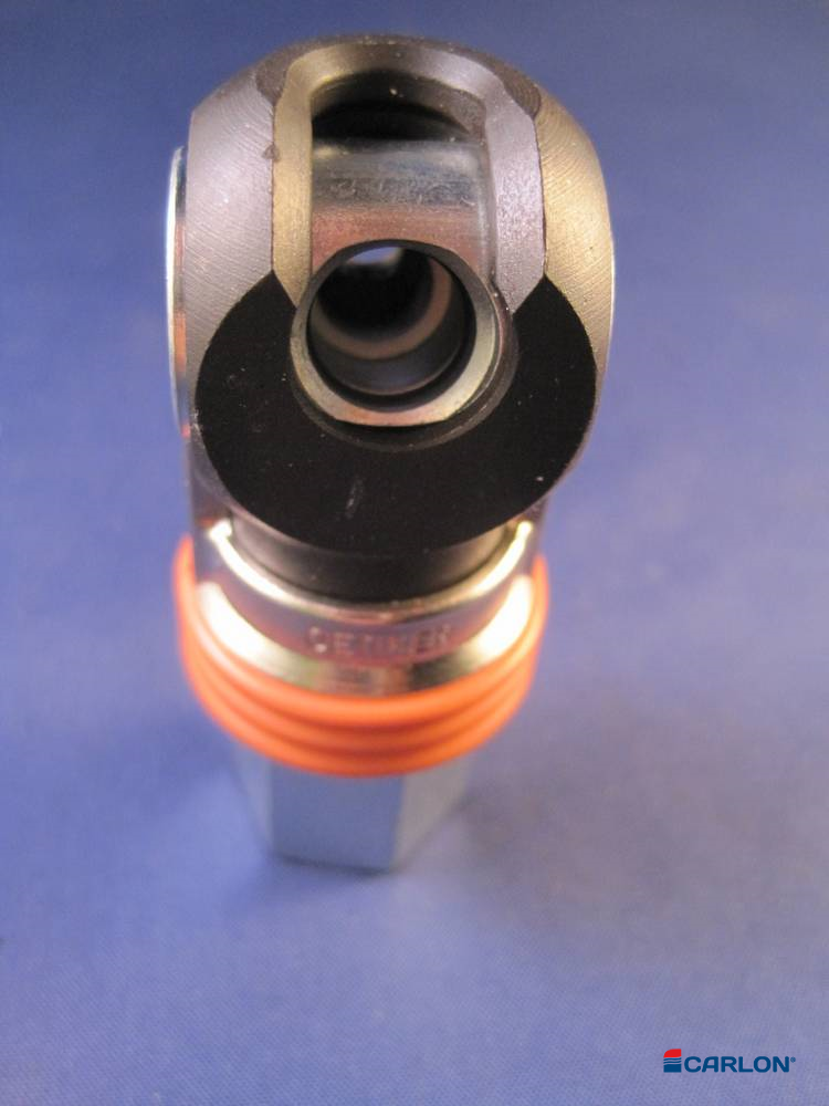 Veiligheidsluchtknikkoppeling C/25 ¼" binnendraad - Afbeelding 3