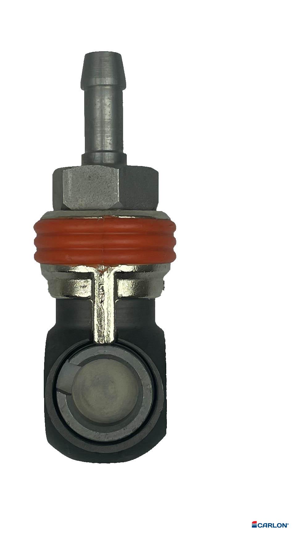 Veiligheidsluchtknikkoppeling C/25 8mm slangpilaar