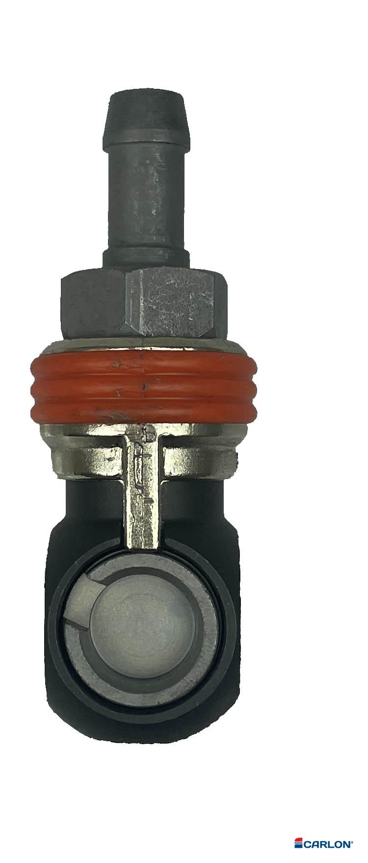 Veiligheidsluchtknikkoppeling C/25 10mm slangpilaar