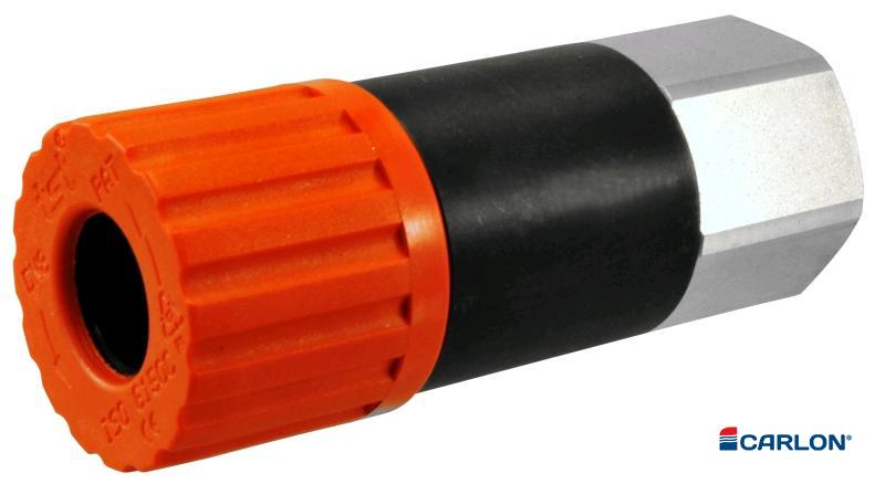 Veiligheiddraaisluchtkoppeling SV/DN6 3/8" binnendraad