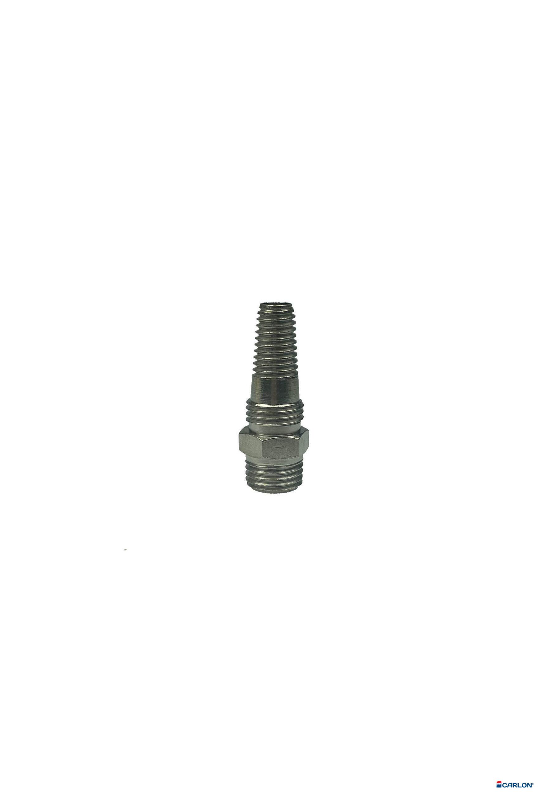 Airfit pilaar ¼" buitendraad tbv 8mm slang (binnendiameter)