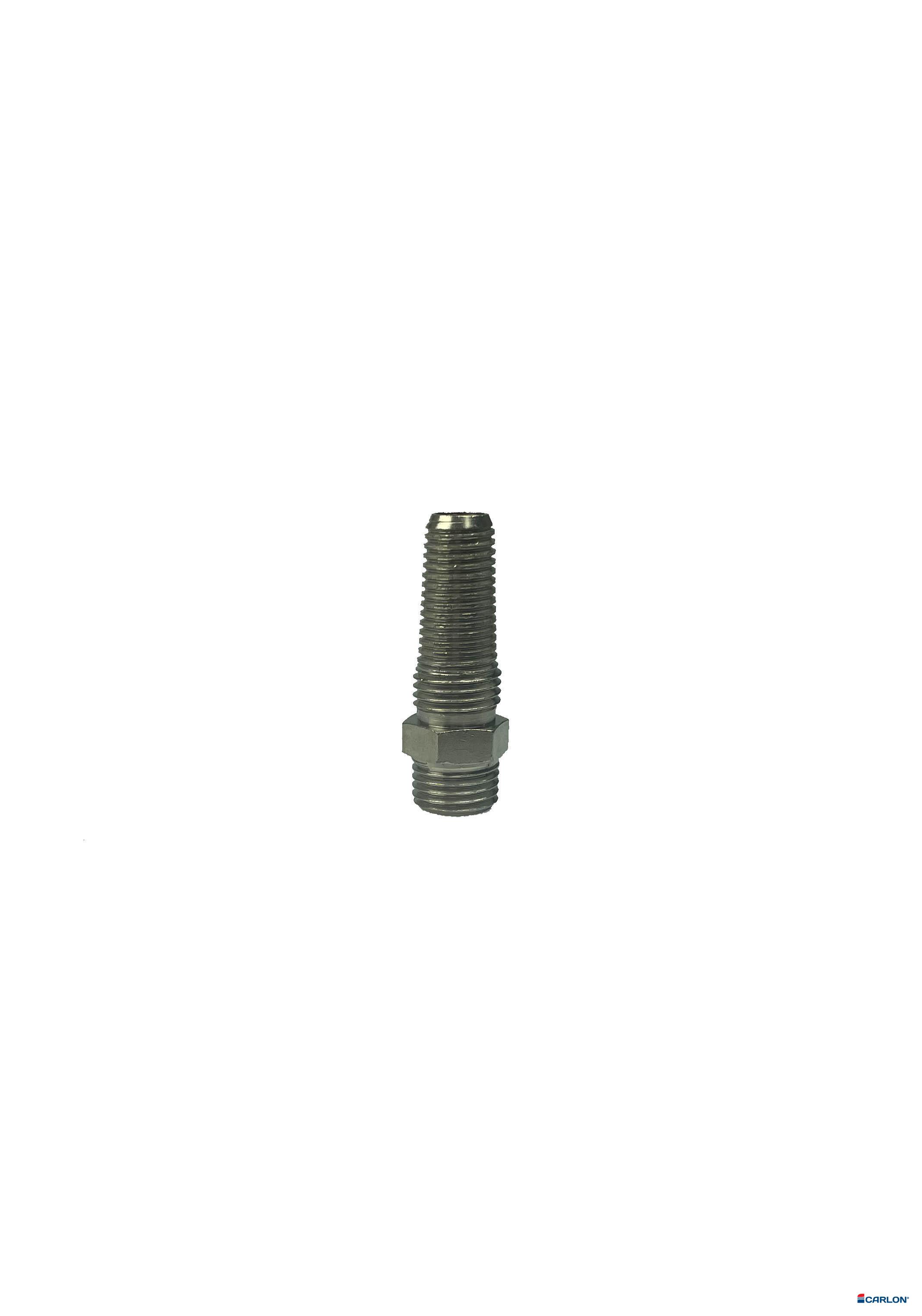 Airfit pilaar ¼" buitendraad tbv 10mm slang (binnendiameter)