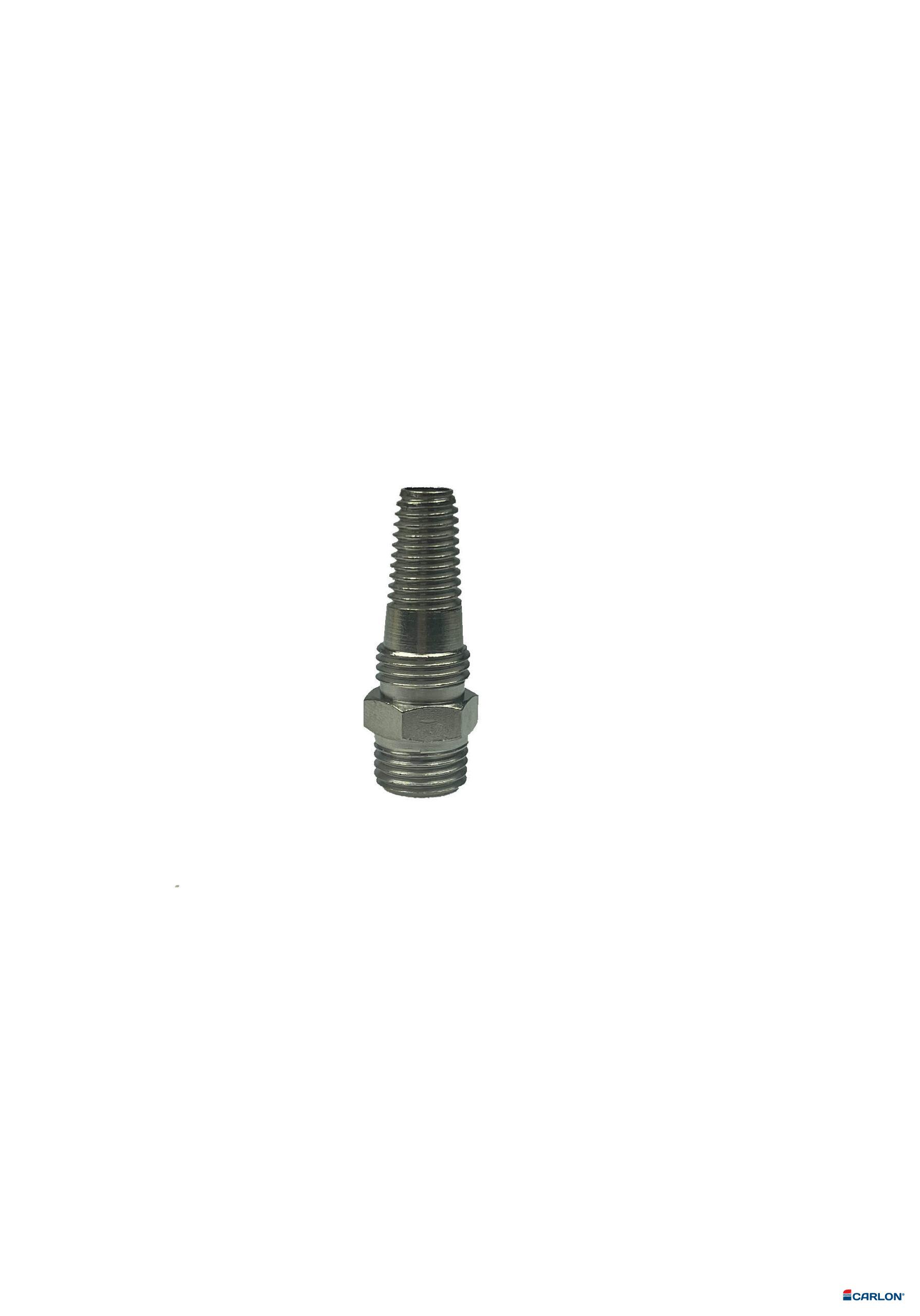 Airfit pilaar 3/8" buitendraad tbv 10mm slang (binnendiameter)