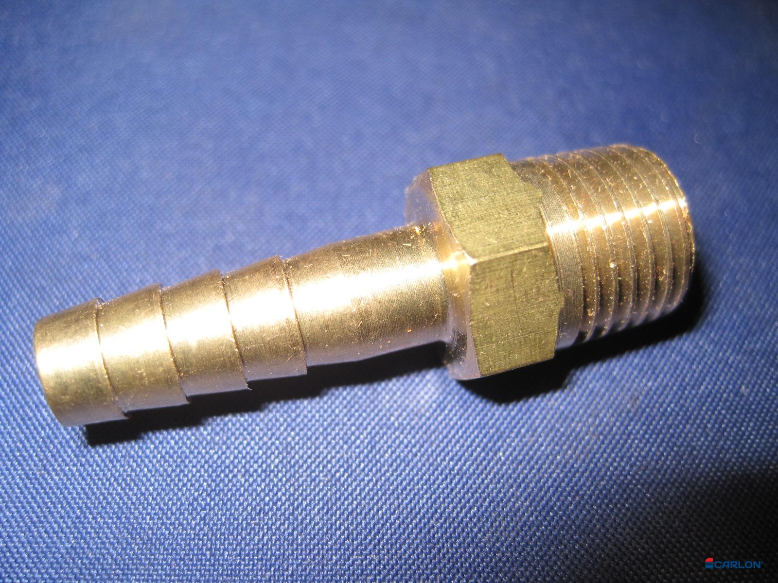 Slangpilaar 6mm 1/8' buitendraad