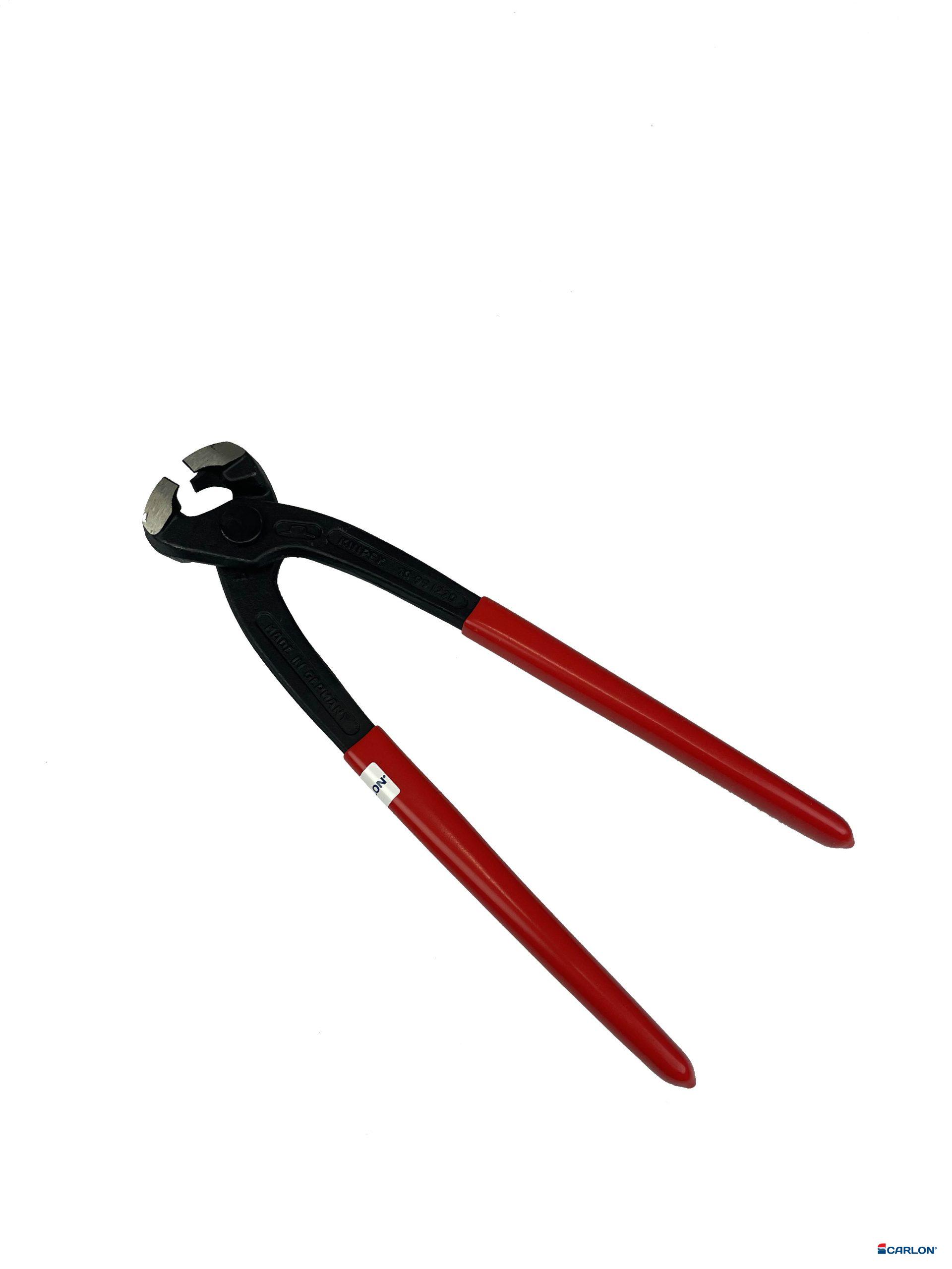 Knijpslangklemtang met zijsnijder