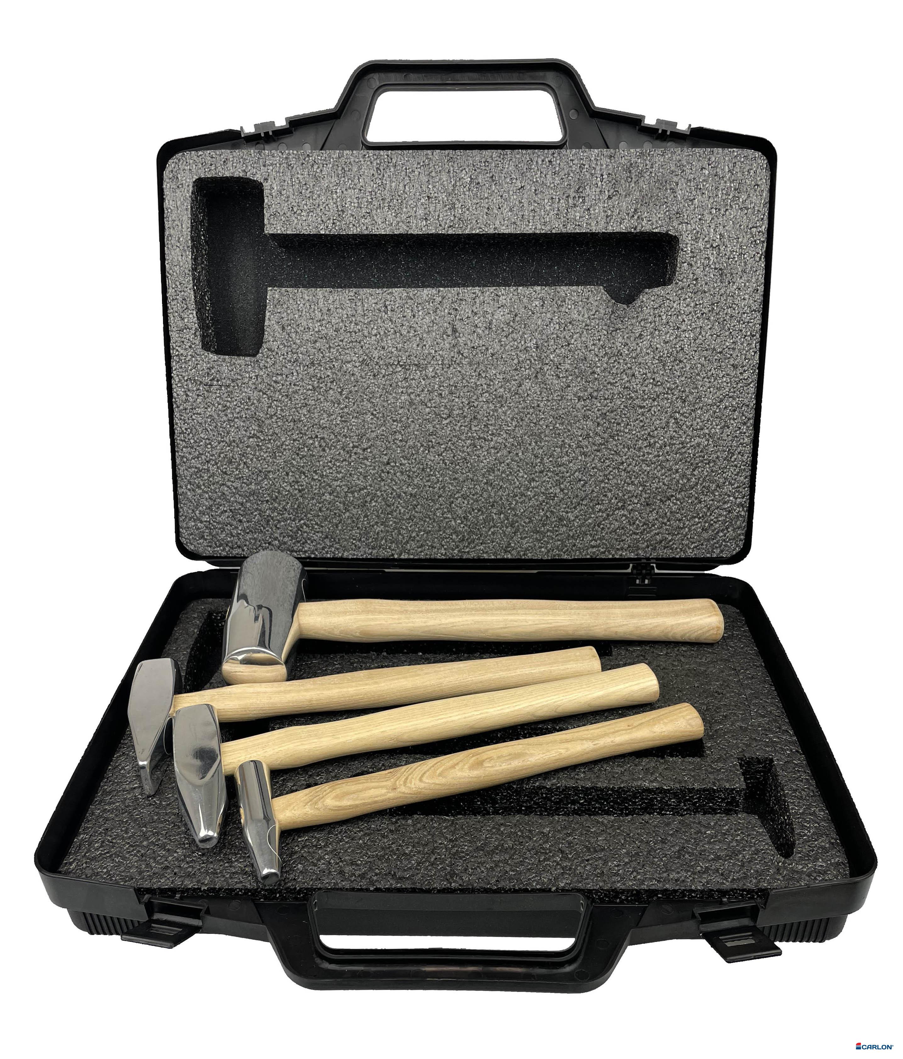 Uitdeukhamerset aluminium 4-dlg