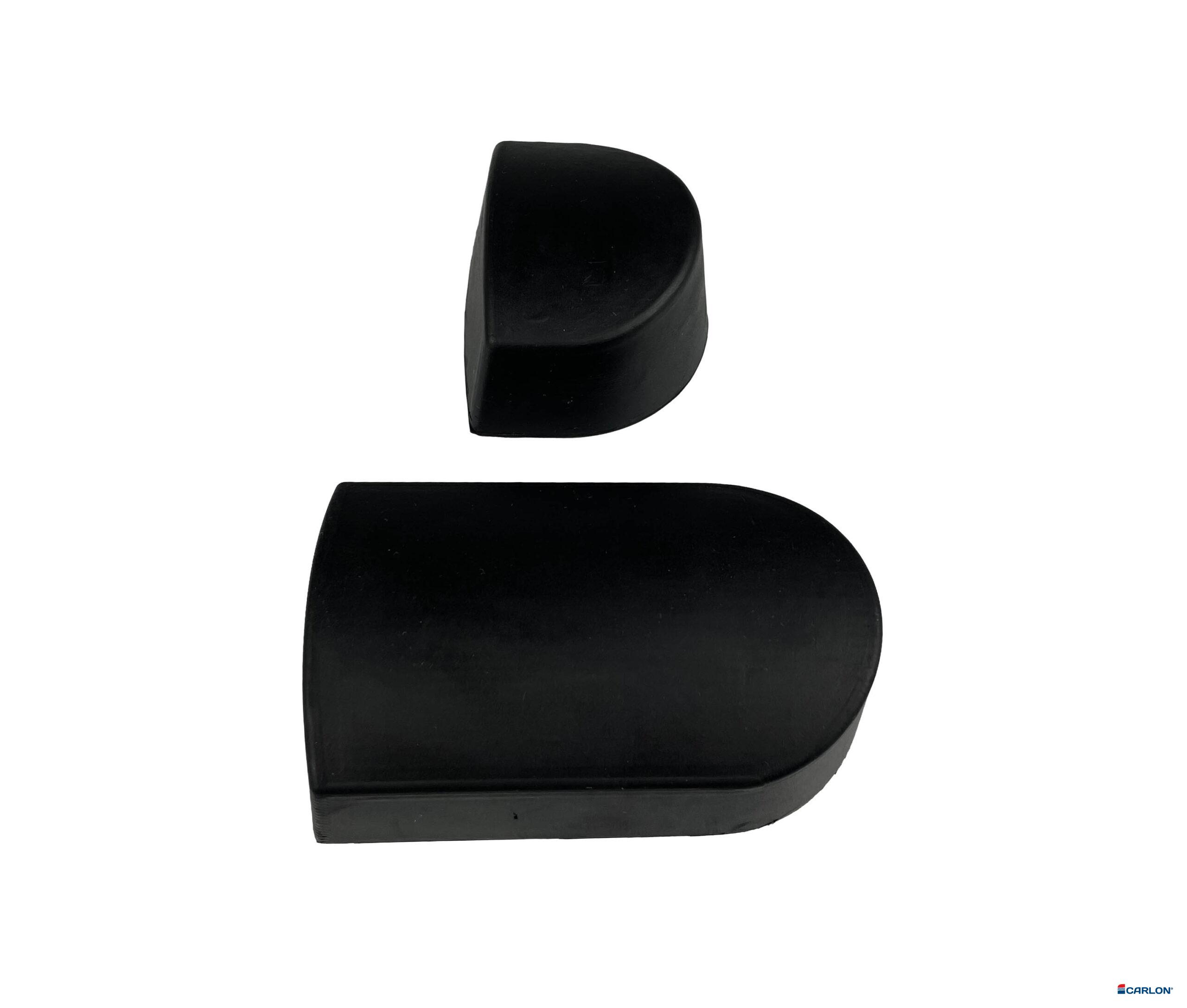 Handtasset rubberomhuld (2-dlg)