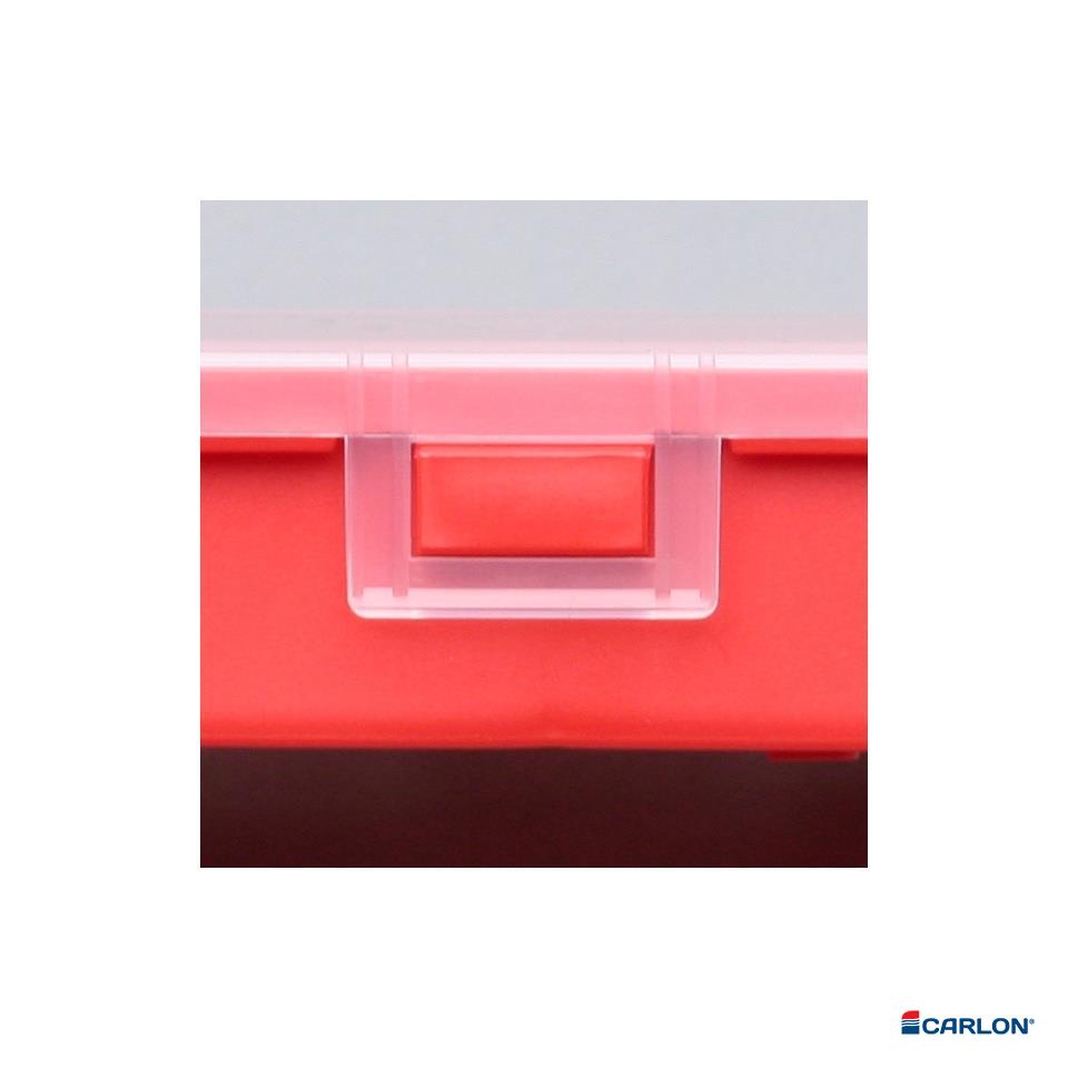 Assortimentsbox PP rood 9-vaks 285x170x45mm - Afbeelding 5