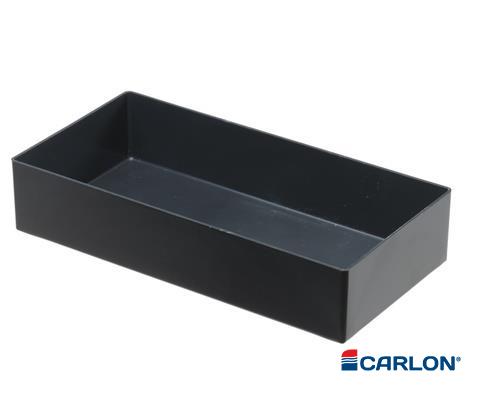 Inzetbakje zwart 108x216x45 tbv assortimentsdoos 800152
