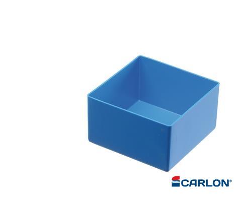 Inzetbakje blauw 108x108x63 tbv assortimentsdoos 800165