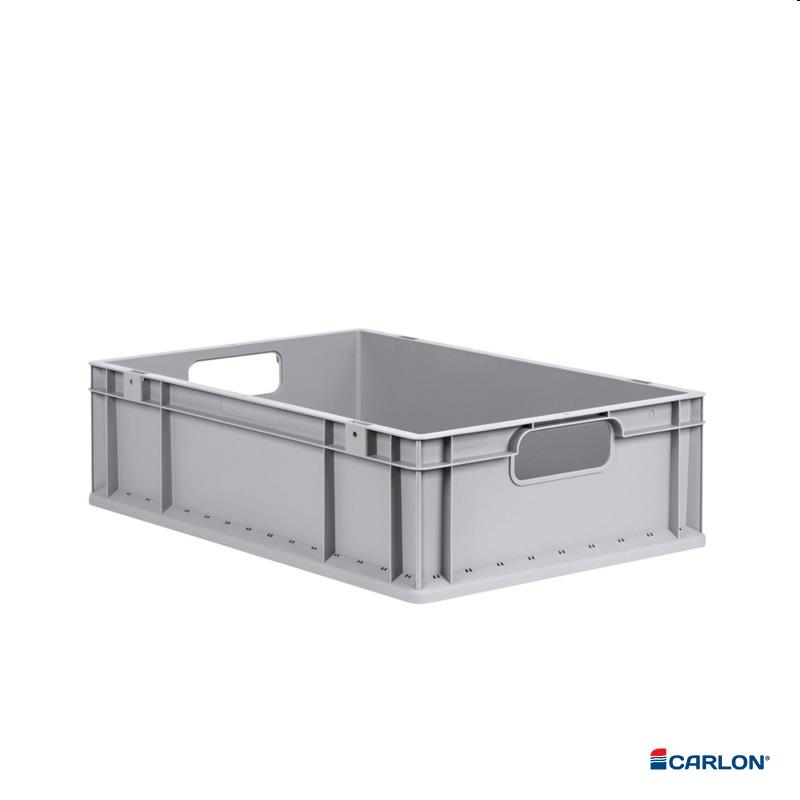 Kunststof krat met deksel 600x400x170