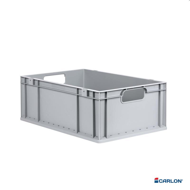 Kunststof krat met deksel 600x400x220