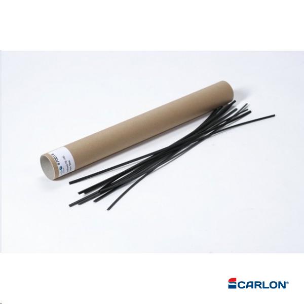 Lasdraad kunststof PE-HD zwart driehoek 4mm (5m)