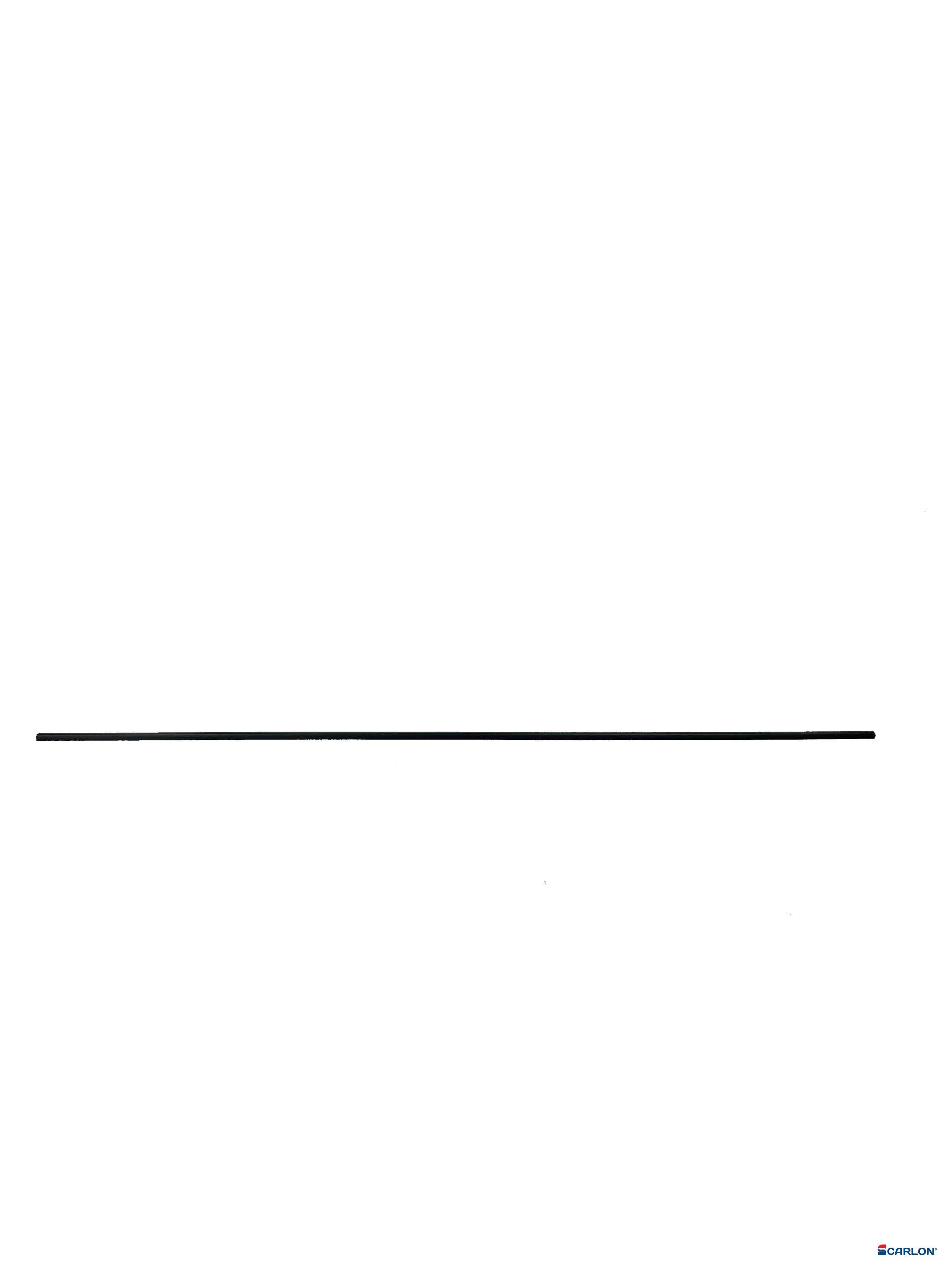 Lasdraad kunststof PP zwart driehoek 4mm (5m)