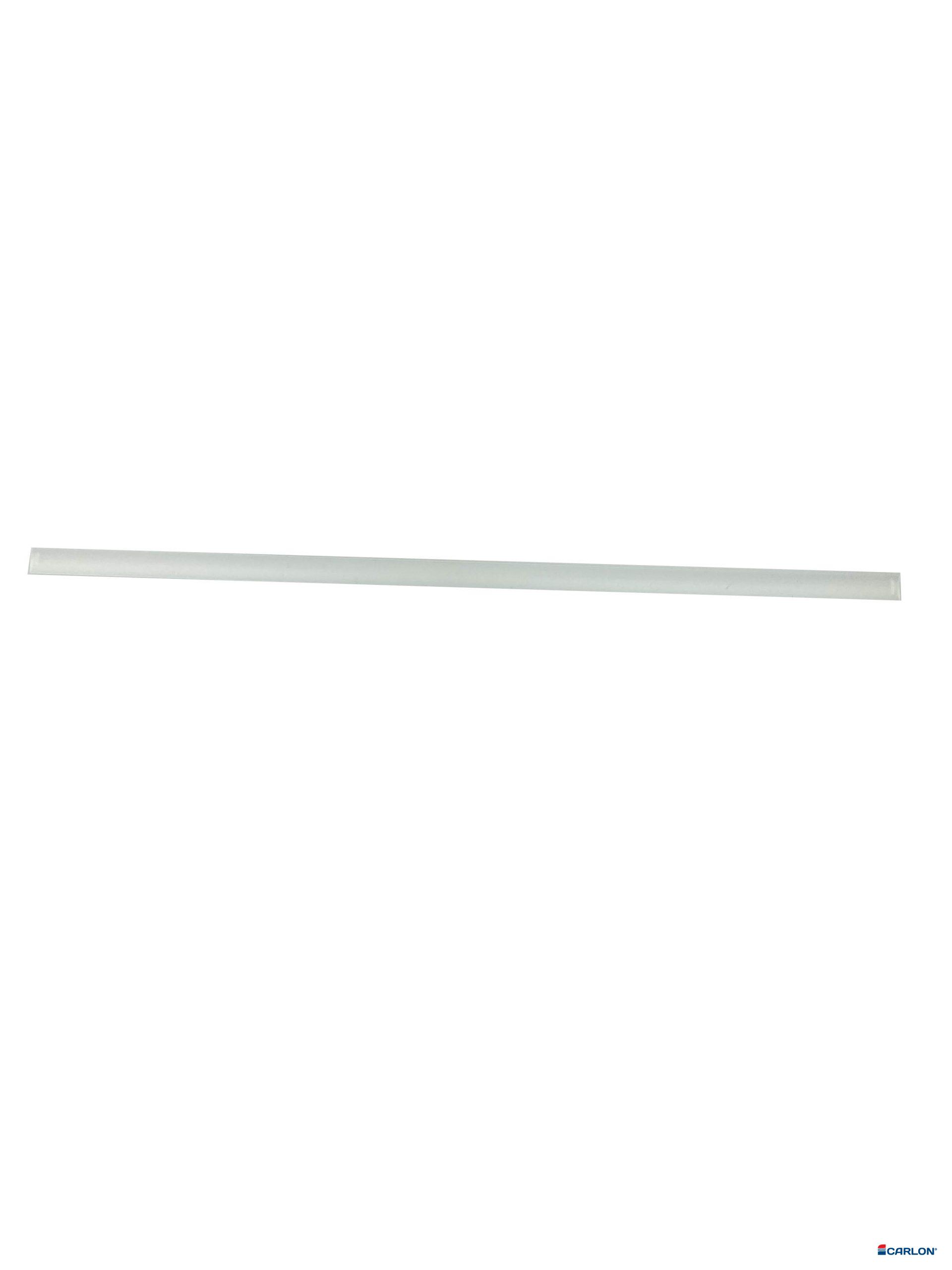 Lasdraad kunststof ABS roomwit 8x2mm plat (25st)