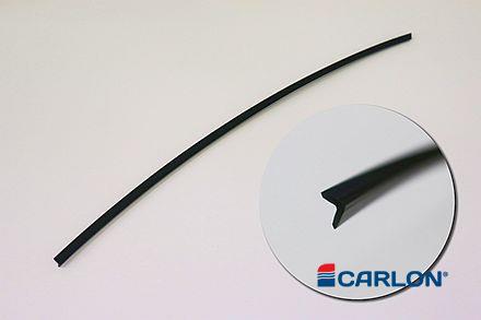 Lasdraad kunststof PP zwart 90º hoekvorm 6x6x1,5mm (15st)