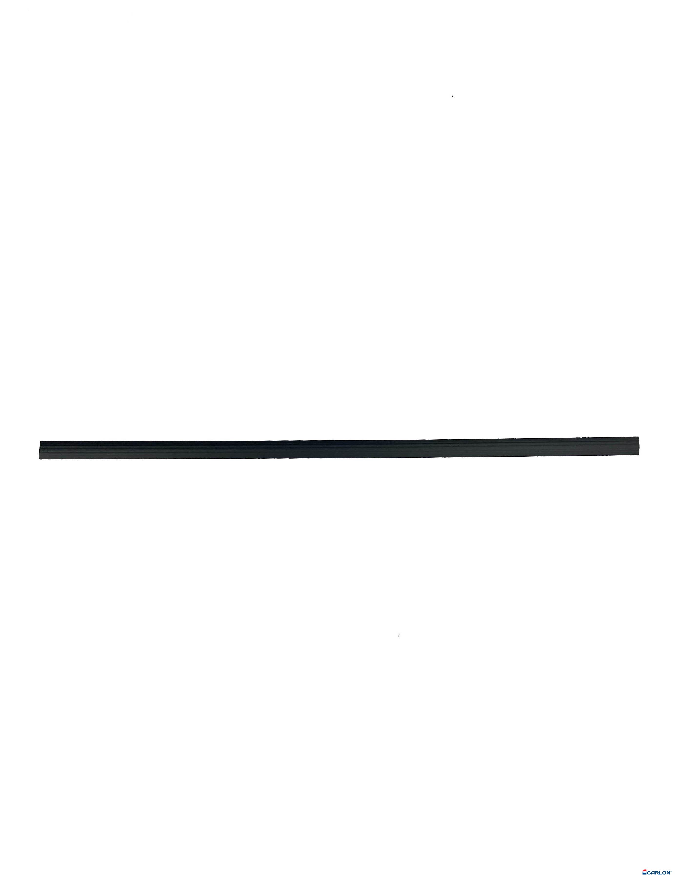 Lasdraad kunststof PP zwart plat 1,6x10mm (450gr)