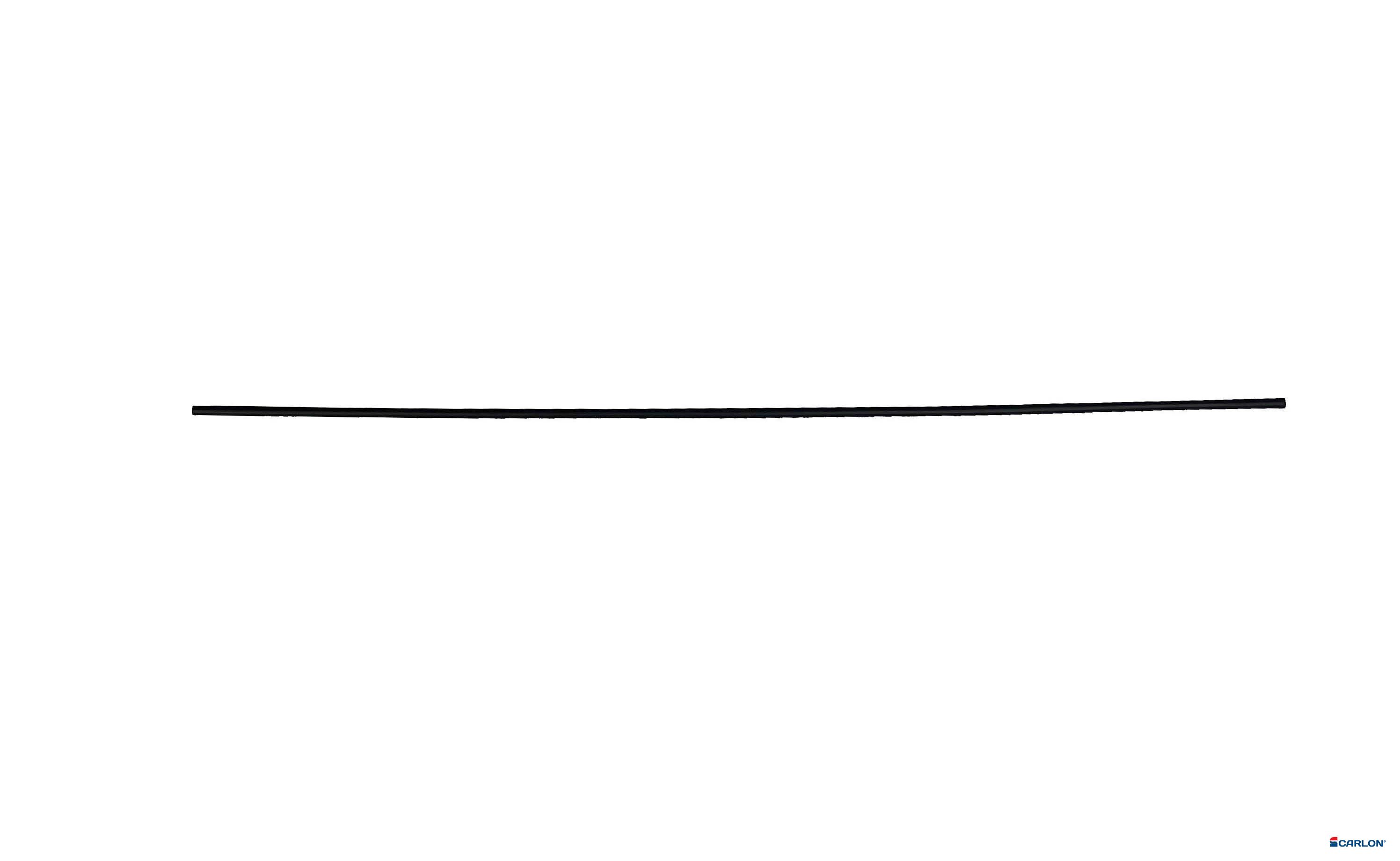 Lasdraad kunststof PP zwart rond 3mm 30cm (15st)