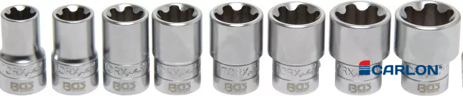 Dopsleutelset T-star 1/2" Torx Plus 18-32EP